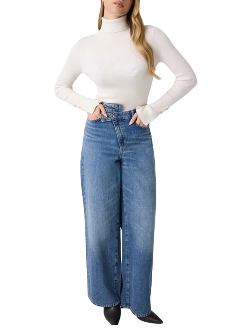 ELLIE chemise &agrave; manches longues cremwhi - Chandails pour femmes