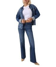 GUESS BEVERLY LOW RISE Jeans taille basse obscurit&eacute; du coin du feu - Jeans - 6
