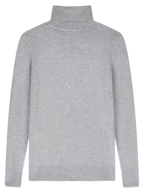HALLIE TRIANGLE Pull &agrave; col montant, manches longues gris chin&eacute; clair m - Chandails pour femmes