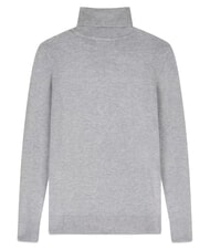 GUESS HALLIE TRIANGLE Pull &agrave; col montant, manches longues gris chin&eacute; clair m - Chandails pour femmes - 7