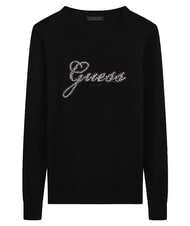 GUESS GEORGIA LOGO chemise &agrave; manches longues jetbla - Chandails pour femmes - 5