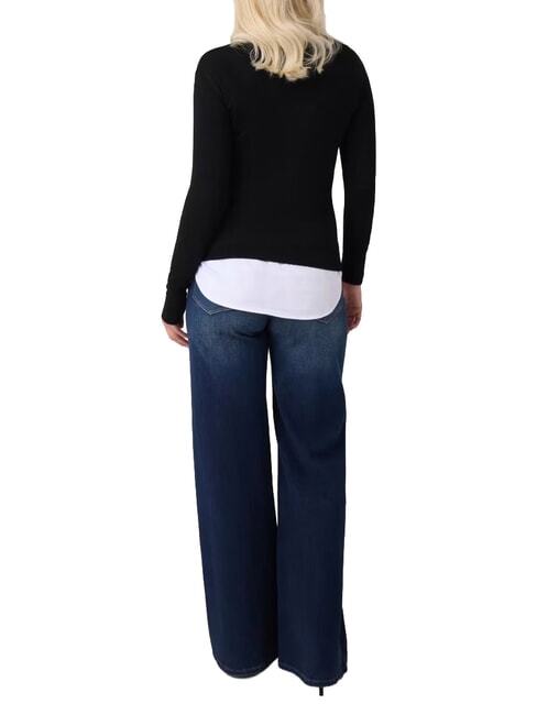 GEORGIA LOGO chemise &agrave; manches longues jetbla - Chandails pour femmes