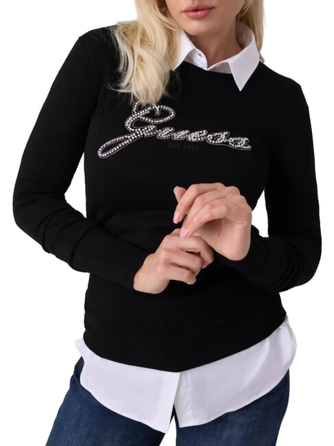 GEORGIA LOGO chemise &agrave; manches longues jetbla - Chandails pour femmes