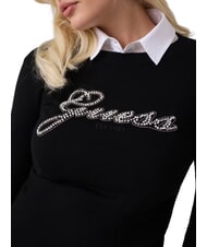 GUESS GEORGIA LOGO chemise &agrave; manches longues jetbla - Chandails pour femmes - 4