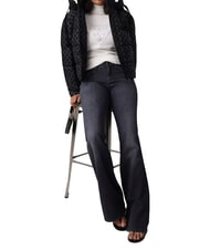 GUESS HALLIE TRIANGLE Pull &agrave; col montant, manches longues cremwhi - Chandails pour femmes - 3