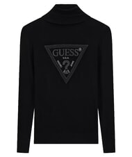 GUESS HALLIE TRIANGLE Pull &agrave; col montant, manches longues jetbla - Chandails pour femmes - 5