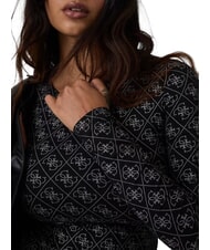 GUESS BOAT TEODORA T-shirt &agrave; manches longues jetbla - T-shirt - 4
