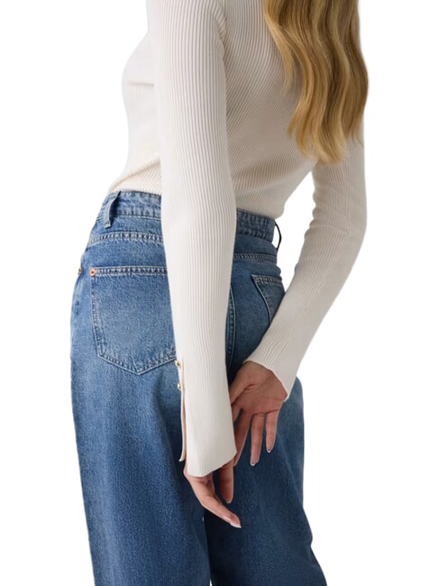 ELLIE chemise &agrave; manches longues cremwhi - Chandails pour femmes