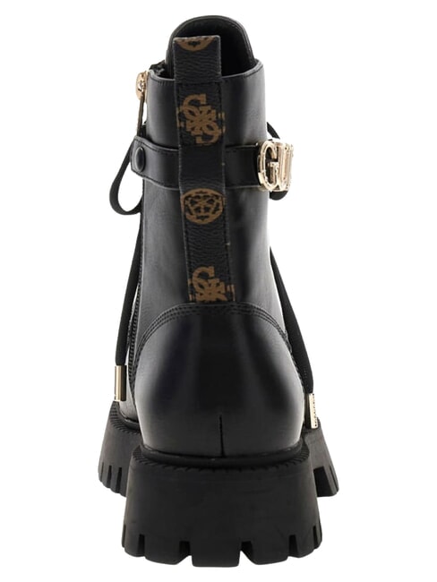 FICKI bottines NOIR MARRON - Chaussures Femme