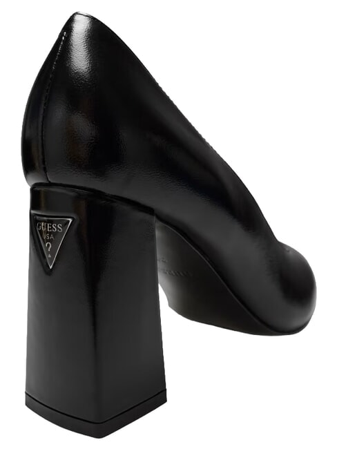 BARCHIE Escarpins en cuir &agrave; talons hauts NOIR - Chaussures Femme