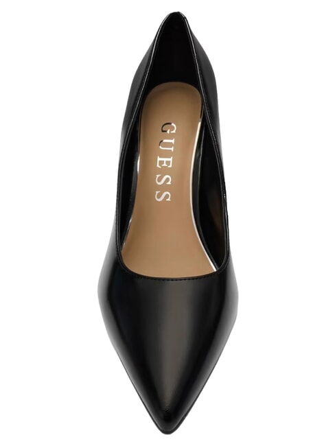 BARCHIE Escarpins en cuir &agrave; talons hauts NOIR - Chaussures Femme