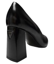 GUESS BARCHIE Escarpins en cuir &agrave; talons hauts NOIR - Chaussures Femme - 4
