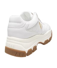 GUESS BENETO3 Baskets blanc - Chaussures Femme - 4