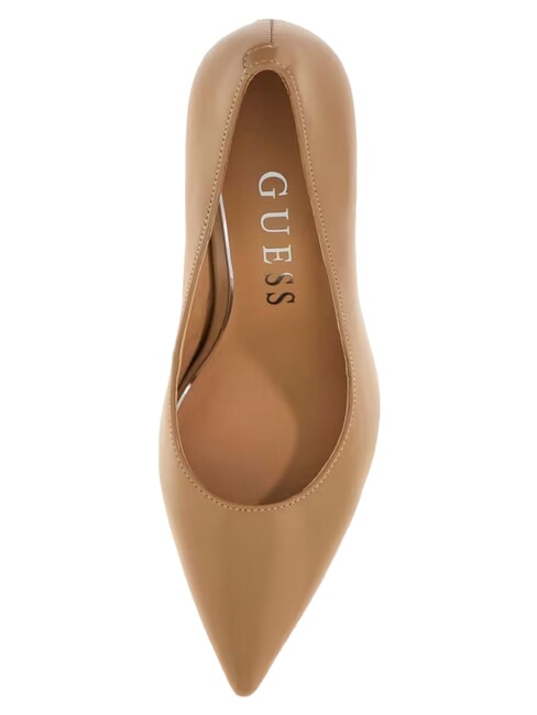 BARCHIE Escarpins en cuir &agrave; talons hauts BEIGE - Chaussures Femme