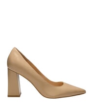 GUESS BARCHIE Escarpins en cuir &agrave; talons hauts BEIGE - Chaussures Femme - 2