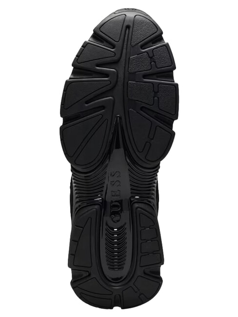 IRRINA Baskets en cuir NOIR - Chaussures Femme