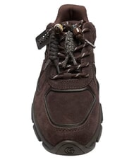 GUESS IRRINA Baskets en cuir brun - Chaussures Femme - 3