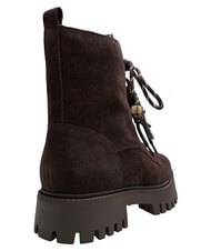 GUESS FIZZLE bottines en cuir brun - Chaussures Femme - 4