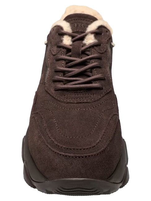 MICOLA3 Baskets en cuir brun - Chaussures Femme