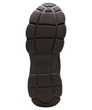 GUESS MICOLA3 Baskets en cuir brun - Chaussures Femme - 5