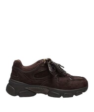 GUESS IRRINA Baskets en cuir brun - Chaussures Femme - 2