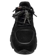 GUESS IRRINA Baskets en cuir NOIR - Chaussures Femme - 3