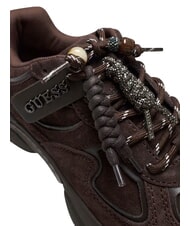 GUESS IRRINA Baskets en cuir brun - Chaussures Femme - 6
