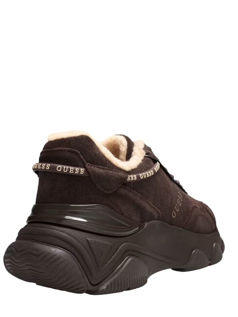 MICOLA3 Baskets en cuir brun - Chaussures Femme