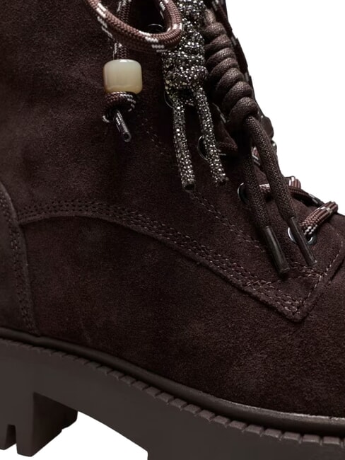 FIZZLE bottines en cuir brun - Chaussures Femme
