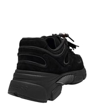 GUESS IRRINA Baskets en cuir NOIR - Chaussures Femme - 4