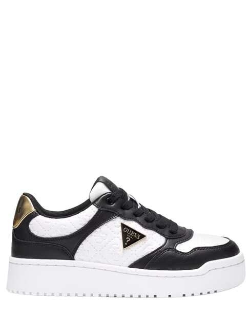 MIRAM6 Baskets NOIR MARRON - Chaussures Femme