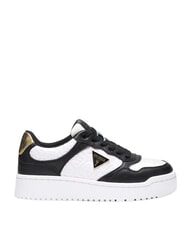 GUESS MIRAM6 Baskets NOIR MARRON - Chaussures Femme - 2