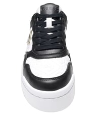 GUESS MIRAM6 Baskets NOIR MARRON - Chaussures Femme - 3