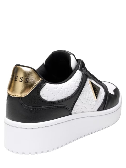 MIRAM6 Baskets NOIR MARRON - Chaussures Femme