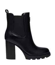 GUESS NEREL Bottine &agrave; talon haut NOIR MARRON - Chaussures Femme - 2