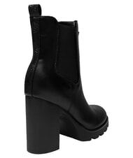 GUESS NEREL Bottine &agrave; talon haut NOIR MARRON - Chaussures Femme - 4