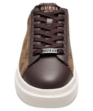 GUESS ELBA  Baskets Beige / Marron - Chaussures Homme - 3