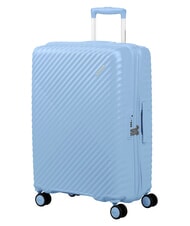 AMERICAN TOURISTER DIABLAST Valise trolley moyenne, extensible, avec serrure TSA bleu glacier - Valises Rigides - 3