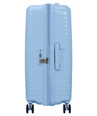 AMERICAN TOURISTER DIABLAST Valise trolley moyenne, extensible, avec serrure TSA bleu glacier - Valises Rigides - 4
