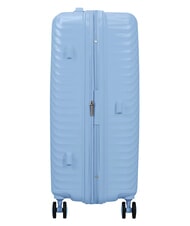 AMERICAN TOURISTER DIABLAST Valise trolley moyenne, extensible, avec serrure TSA bleu glacier - Valises Rigides - 6