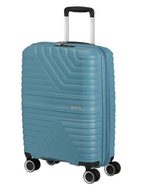 FLYTWIST  Bagage cabine extensible bleu orage - Valises cabine