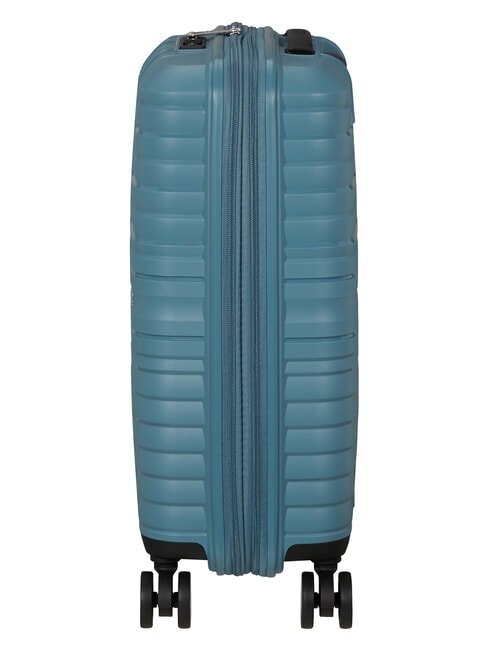 FLYTWIST  Bagage cabine extensible bleu orage - Valises cabine