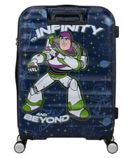 AMERICAN TOURISTER WAVEBREAKER DISNEY  Chariot moyen  Buzz l'&Eacute;clair - Valises Rigides - 5