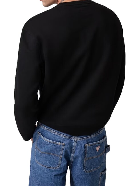 REGULAR AMERICAN Sweat-shirt &agrave; col rond jetbla - Pulls molletonn&eacute;s