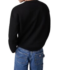 GUESS JEANS REGULAR AMERICAN Sweat-shirt &agrave; col rond jetbla - Pulls molletonn&eacute;s - 2