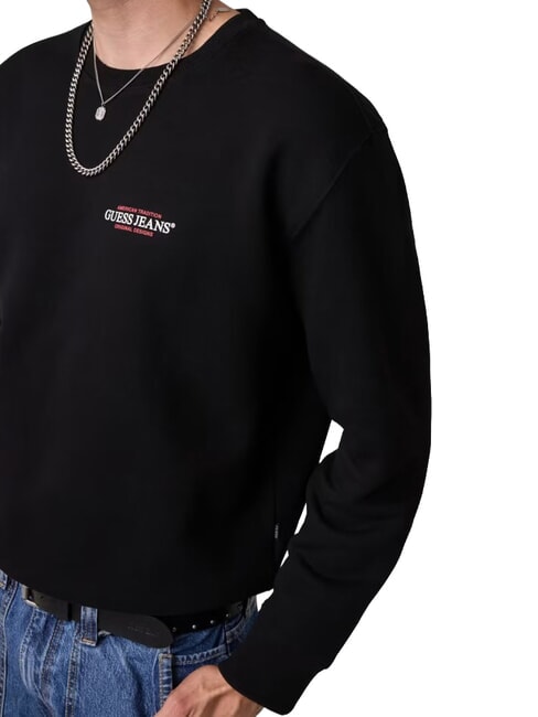 REGULAR AMERICAN Sweat-shirt &agrave; col rond jetbla - Pulls molletonn&eacute;s