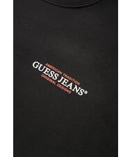 GUESS JEANS REGULAR AMERICAN Sweat-shirt &agrave; col rond jetbla - Pulls molletonn&eacute;s - 6