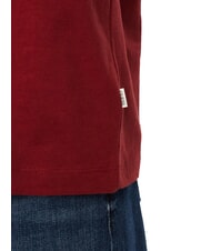 GUESS JEANS MINI TRIANGLE T-shirt en coton rouge du vignoble - T-shirt - 5