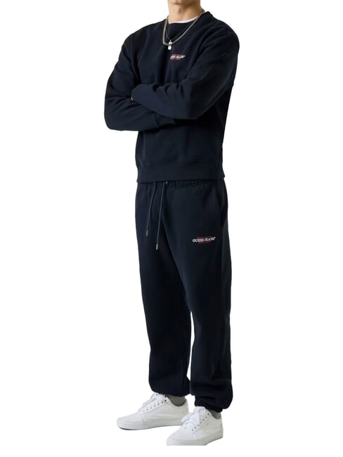 REGULAR AMERICAN Sweat-shirt &agrave; col rond oc&eacute;an audacieux - Pulls molletonn&eacute;s