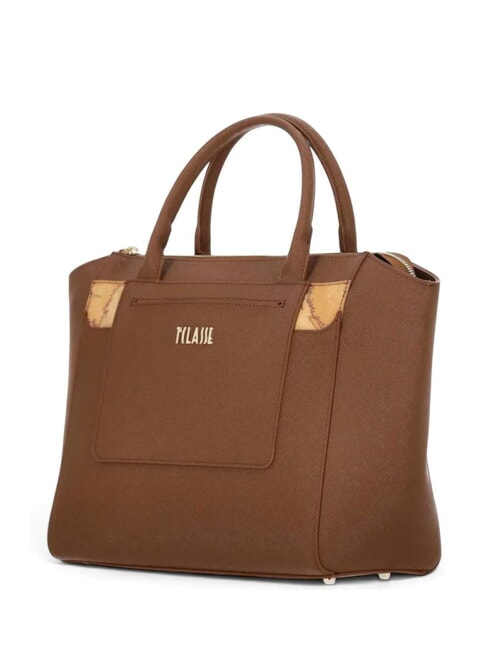 WEST CITY Sac &agrave; main avec bandouli&egrave;re ch&acirc;taigne - Sacs pour Femme